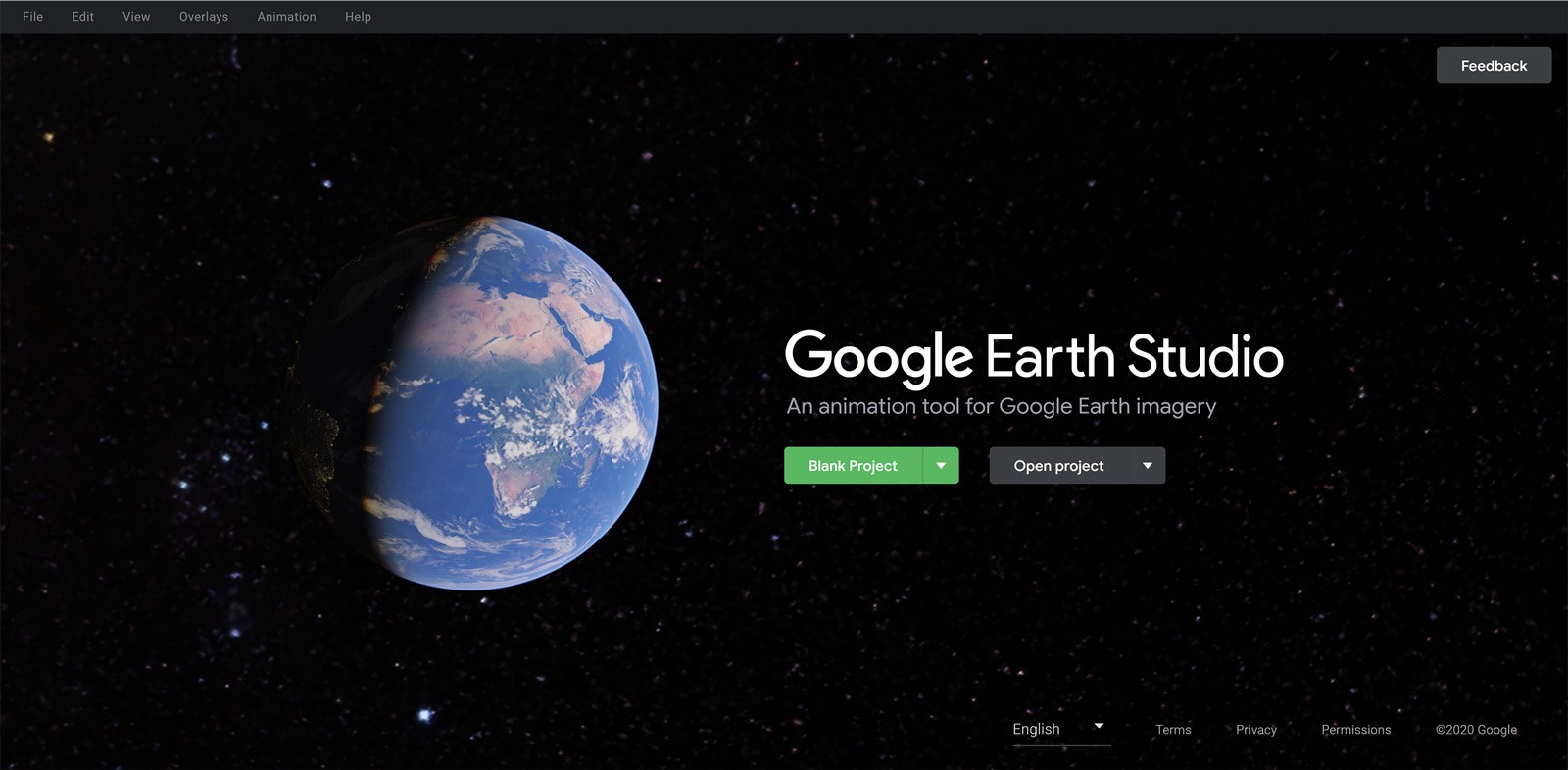 معرفی google earth studio