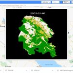 آموزش انیمیشن سازی از مجموعه تصاویر سالیانه پروداکت NDVI مادیس به همراه درج تاریخ