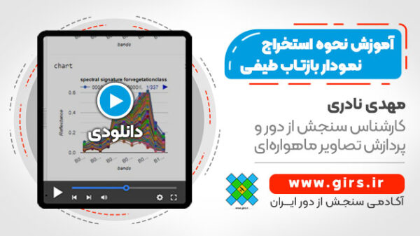 آموزش نحوه استخراج نمودار بازتاب طیفی