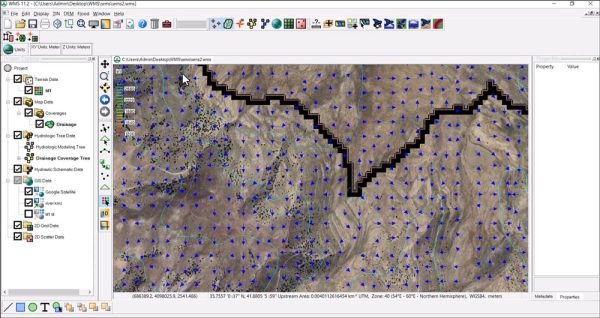 آموزش تعیین مشخصات فیزیوگرافی حوضه آبریز با WMS - تصویر 3