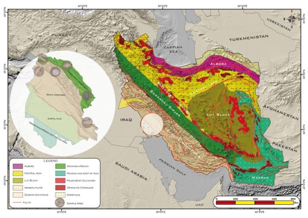 آموزش کارتوگرافی نقشه زون بندی ساختاری ایران - از ArcGIS تا Photoshop و Illustrator - Image 2